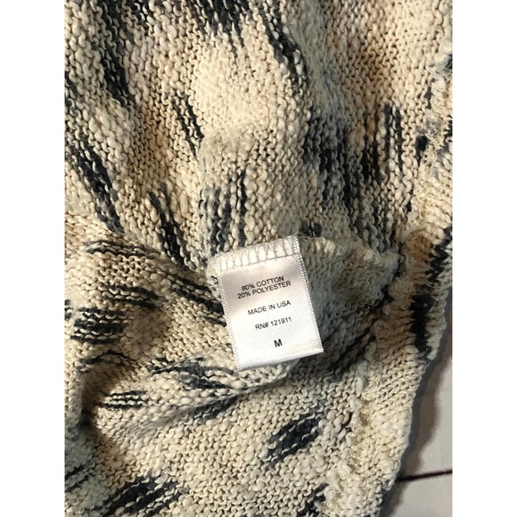 Knit cold-shoulder blouse LNA size Medium Made in USA - Picture 5 of 7